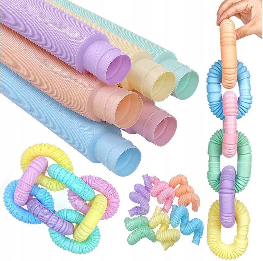 Pastel Pop Tubes - Sensory Zone