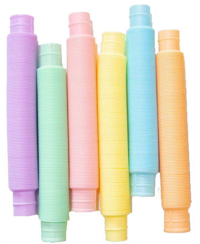 Pastel Pop Tubes - Sensory Zone