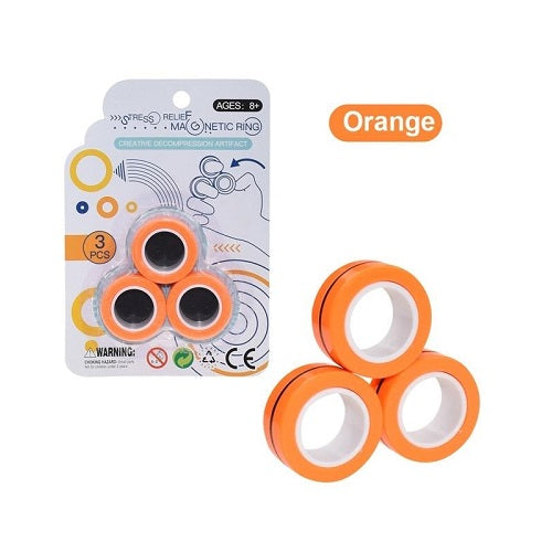 Magnetic Fidget Finger Rings - Sensory Zone