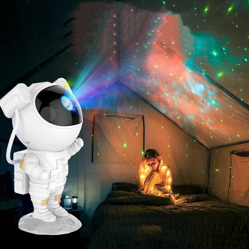 Celestial Explorer Astronaut Galaxy Night Light - Sensory Zone