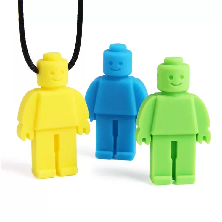 Toy Man Sensory Chew Necklace