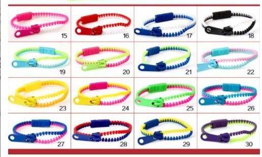 Zipper Bracelets - Sensory Zone