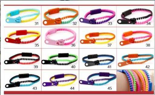 Zipper Bracelets - Sensory Zone